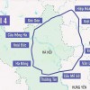 Những kilomet đầu tiên đường Vành đai 4 - Vùng Thủ đô được thảm nhựa