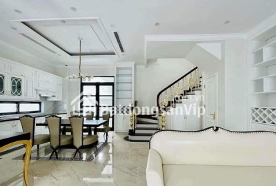Giảm 1.5 tỷ, duy nhất 1 nhà bán, liền kề HC Golden - đường 25m kinh doanh, 5 tầng thang máy, 90m2