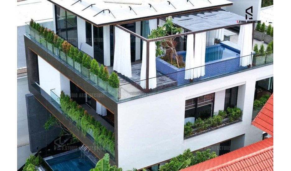 BÁN VILLA SÔNG HÀN NAM VIỆT Á, KHU ĐẠI SỨ QUÁN HÀN- 290M 7p- BỂ BƠI ĐẸP LONG LANH GIÁ CHỈ 27,8 TỶ