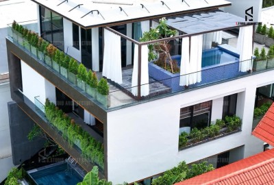 BÁN VILLA SÔNG HÀN NAM VIỆT Á, KHU ĐẠI SỨ QUÁN HÀN- 290M 7p- BỂ BƠI ĐẸP LONG LANH GIÁ CHỈ 27,8 TỶ