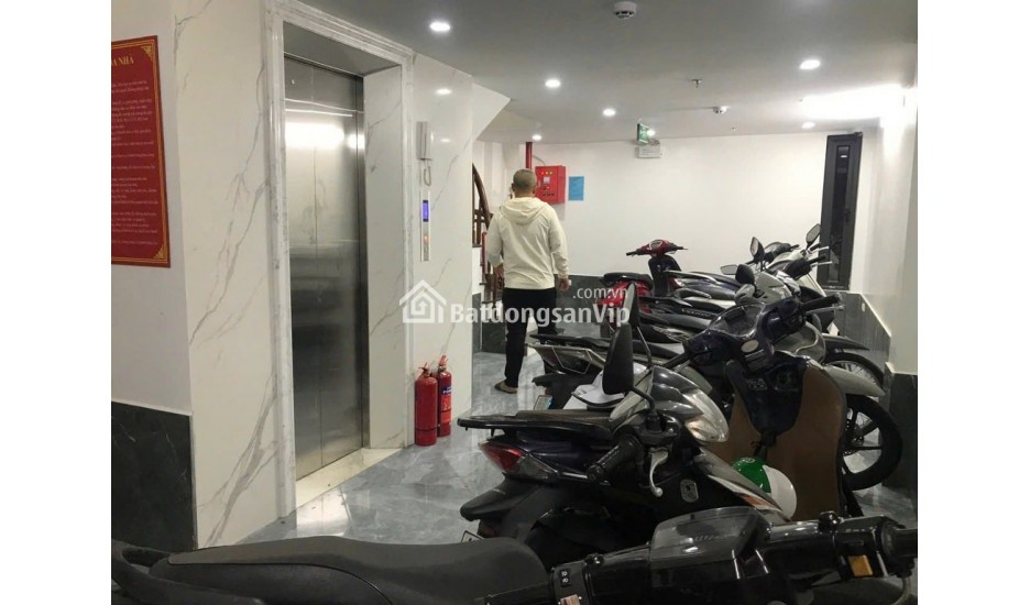Bán nhà Tân Mai – 50m² x 7T thang máy, ô tô đỗ cửa – 13.5 tỷ