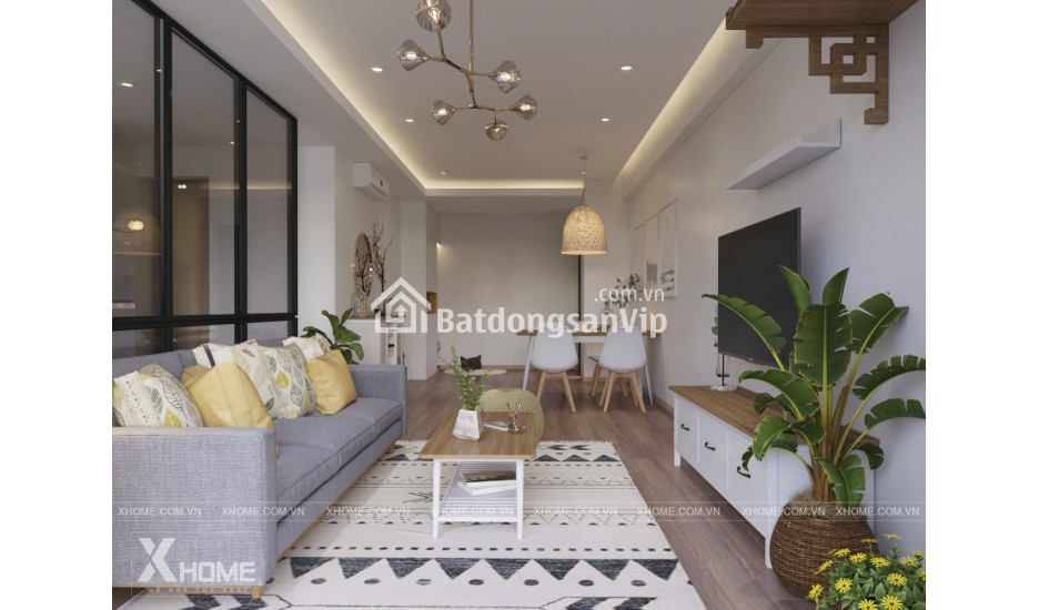 NHÀ TO TÂN MAI DIỆN TÍCH 95/76m2 - NGÕ THÔNG - Ô TÔ ĐỖ CỬA giá chỉ nhỉnh 8.x tỷ