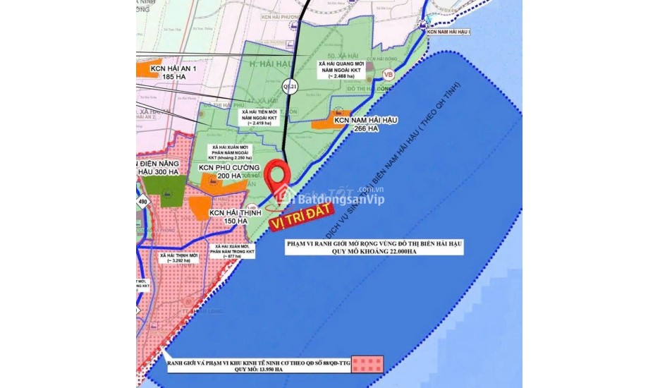 Cơ hội đầu tư đón sóng siêu dự án nghỉ dưỡng Xuân Thiện, sát bãi tắm, khu KT Ninh Cơ chỉ với 1,5 tỷ