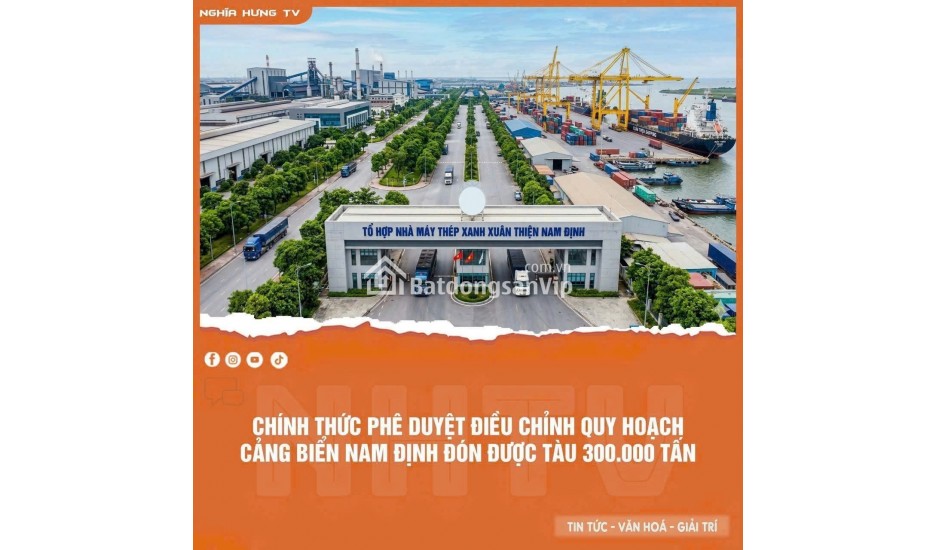 Cơ hội đầu tư đón sóng siêu dự án nghỉ dưỡng Xuân Thiện, sát bãi tắm, khu KT Ninh Cơ chỉ với 1,5 tỷ