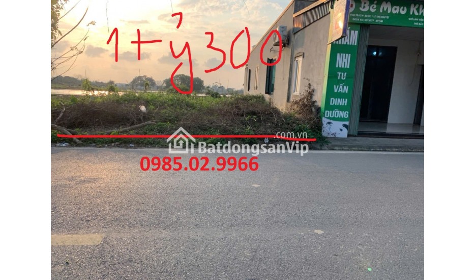 Bán Gấp Lô Đất Vsip 120 M, MT 6M Gía Nhỉnh 1 Tỷ