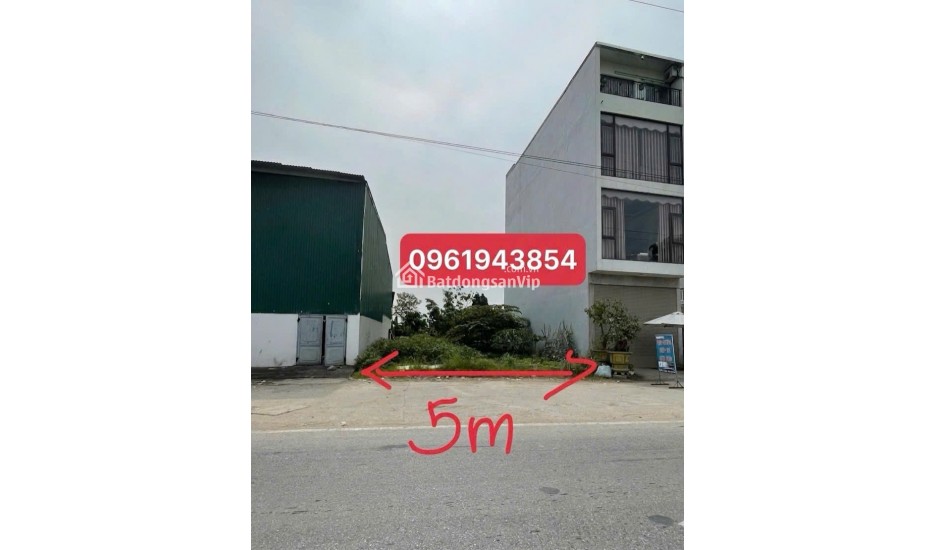 Cần tiền trả nợ bán nhanh lô đất mặt đường 90m2 giá 1tỷ2 bao phí