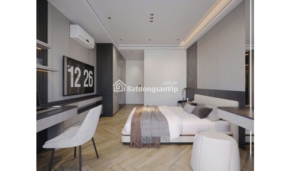 Mở bán 1 căn Ngách 691/19 Bát Khối - Mặt Hồ Đầm Tranh. Diện tích 51M X7 Tầng, Thang Máy, Full Nội Thất,